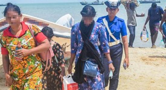 Navy Rescues 6 Abandoned Human Smuggling Victims
